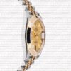 Replica Rolex Datejust 41mm 18k 2-Tone Yellow Gold Jubilee Smooth Bezel Gold Dial Diamond Markers - Image 4