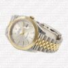 Replica Rolex Datejust 41mm 18k Yellow Gold Jubilee Smooth Bezel Silver Dial Stick Markers - Image 6