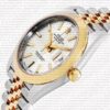 Replica Rolex Datejust 41mm 18k Yellow Gold Jubilee Smooth Bezel Silver Dial Stick Markers - Image 4