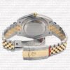 Replica Rolex Datejust 41mm 18k Yellow Gold Jubilee Smooth Bezel Silver Dial Stick Markers - Image 11