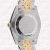 Replica Rolex Datejust 41mm 18k Yellow Gold Jubilee Smooth Bezel Silver Dial Stick Markers - Image 12