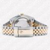 Replica Rolex Datejust 41mm 18k Yellow Gold Jubilee Smooth Bezel Silver Dial Stick Markers - Image 9