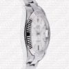 Replica Rolex Datejust 41mm 18k White Gold Flat Three Piece Links Fluted Bezel Silver Dial Stick Markers - Image 4