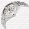 Replica Rolex Datejust 41mm 18k White Gold Flat Three Piece Links Fluted Bezel Silver Dial Stick Markers - Image 7