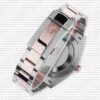 Replica Rolex Datejust 41mm 18k 2-Tone Rose Gold Flat Three Piece Links Smooth Bezel Pink Dial Diamond Markers - Image 13