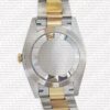 Replica Rolex Datejust 41mm 18k 2-Tone Yellow Gold Flat Three Piece Links Smooth Bezel Gold Dial Stick Markers - Image 13