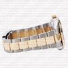 Replica Rolex Datejust 41mm 18k 2-Tone Yellow Gold Flat Three Piece Links Smooth Bezel Gold Dial Stick Markers - Image 10