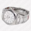 Replica Rolex Datejust 41mm SS White Dial Smooth Bezel Stick Markers - Image 6
