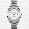 Replica Rolex Datejust 41mm SS White Dial Stick Markers - Image 5