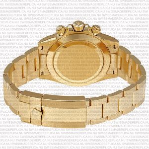 Replica Rolex Cosmograph Daytona 18k Gold Diamond Gold Dial - Image 9