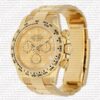 Replica Rolex Cosmograph Daytona 18k Gold Diamond Gold Dial - Image 6