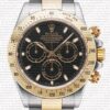 Replica Rolex Daytona 2 Tone Black Dial 40mm - Image 2