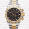 Replica Rolex Daytona 2 Tone Black Dial 40mm