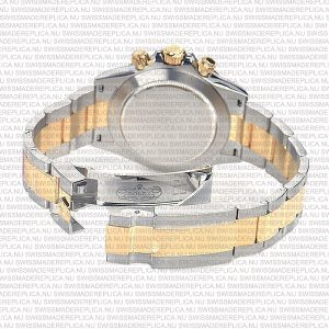 Replica Rolex Cosmograph Daytona 18k 2-tone Diamonds Gold Dial - Image 8