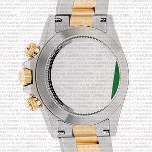 Replica Rolex Cosmograph Daytona 18k 2-tone Diamonds Gold Dial - Image 9