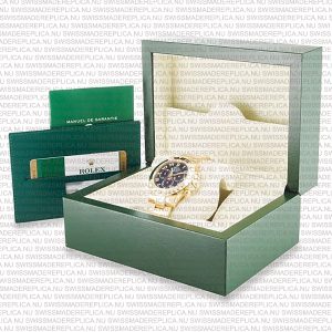 Replica Rolex Cosmograph Daytona Gold Blue Dial with Arabic Marks - Image 10