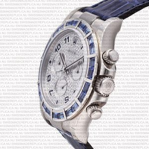Replica Rolex Cosmograph Daytona Sapphire & Diamond - Image 3