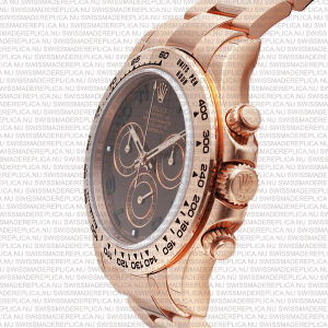 Replica Rolex Cosmograph Daytona Chocolate Dial Everose Full Gold - Image 4
