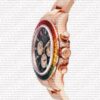 Replica Rolex Cosmograph Daytona Rainbow Bezel Diamond Markers 18k Rose Gold - Image 3
