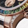 Replica Rolex Cosmograph Daytona Rainbow Bezel Diamond Markers 18k Rose Gold - Image 5