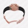 Replica Rolex Cosmograph Daytona Rose Gold with Chocolate Arabic Dial Rubber Band - Image 10