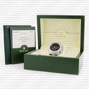Replica Rolex Cosmograph Daytona Black Dial SS - Image 15