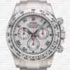 Replica Rolex Cosmograph Daytona SS 18 ct White Gold Meteorite Dial - Image 2