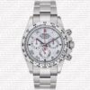 Replica Rolex Cosmograph Daytona SS 18 ct White Gold Meteorite Dial