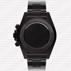 Replica Rolex Cosmograph Daytona SS Black DLC Arabic Marks - Image 11