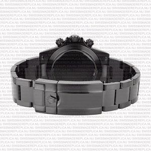 Replica Rolex Cosmograph Daytona SS Black DLC Arabic Marks - Image 7