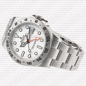 Replica Rolex Explorer II White Dial 904L Steel 42mm - Image 8