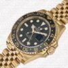 Replica Rolex GMT-Master II Jubilee 18k Yellow Gold Black Dial Ceramic Bezel 40mm - Image 4