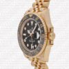 Replica Rolex GMT-Master II Jubilee 18k Yellow Gold Black Dial Ceramic Bezel 40mm - Image 10
