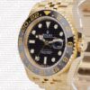Replica Rolex GMT-Master II Jubilee 18k Yellow Gold Black Dial Ceramic Bezel 40mm - Image 7