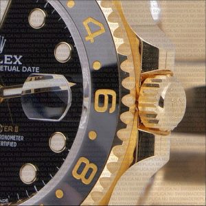 Replica Rolex GMT-Master II Jubilee 18k Yellow Gold Black Dial Ceramic Bezel 40mm - Image 5