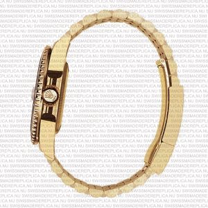 Replica Rolex GMT-Master II Jubilee 18k Yellow Gold Black Dial Ceramic Bezel 40mm - Image 12