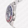 Replica Rolex GMT-Master II 18K White Gold Blue/Red Ceramic Bezel - Image 7