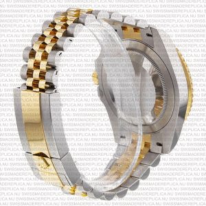 Replica Rolex GMT-Master II Jubilee 2Tone 18k Yellow Gold/904L Steel Black Dial Ceramic Bezel 40mm - Image 8