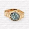 Replica Rolex GMT-Master II All Gold Green Dial Black Ceramic Bezel - Image 6
