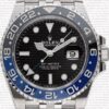 Replica Rolex GMT-Master II Jubilee SS Blue/Black Ceramic Bezel - Image 2