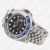 Replica Rolex GMT-Master II Jubilee SS Blue/Black Ceramic Bezel - Image 4