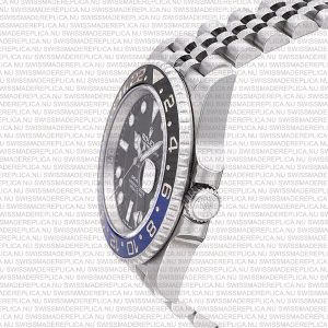 Replica Rolex GMT-Master II Jubilee SS Blue/Black Ceramic Bezel - Image 5