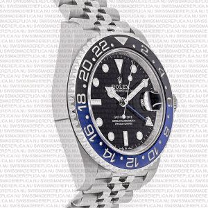 Replica Rolex GMT-Master II Jubilee SS Blue/Black Ceramic Bezel - Image 6