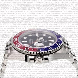 Replica Rolex GMT-Master II Jubilee SS Blue/Red Pepsi Ceramic Bezel - Image 12