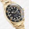 Replica Rolex Submariner 41mm 18K Yellow Gold Wrap 904L Steel Black Dial Ceramic Bezel 126618ln - Image 6