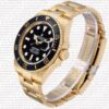 Replica Rolex Submariner 41mm 18K Yellow Gold Wrap 904L Steel Black Dial Ceramic Bezel 126618ln - Image 4