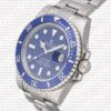 Replica Rolex Submariner SS Blue Ceramic Bezel Diamond Markers - Image 3