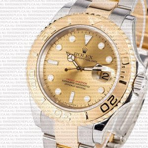 Replica Rolex Yacht-Master II 2 Tone Gold Dial 40mm - Image 4