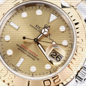 Replica Rolex Yacht-Master II 2 Tone Gold Dial 40mm - Image 3