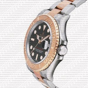 Replica Rolex Yacht-Master II SS / Rose Gold Black Ceramic Bezel - Image 4